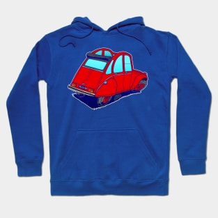 Iconic Citroen 2CV just the car Hoodie